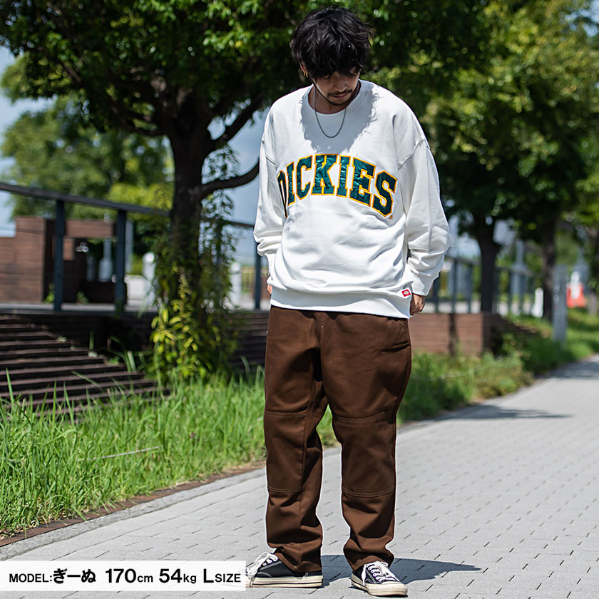 DICKIES/ディッキーズ】ビッグシルエット 裏毛カレッジアップリケトレーナー - organicfarmermag.com